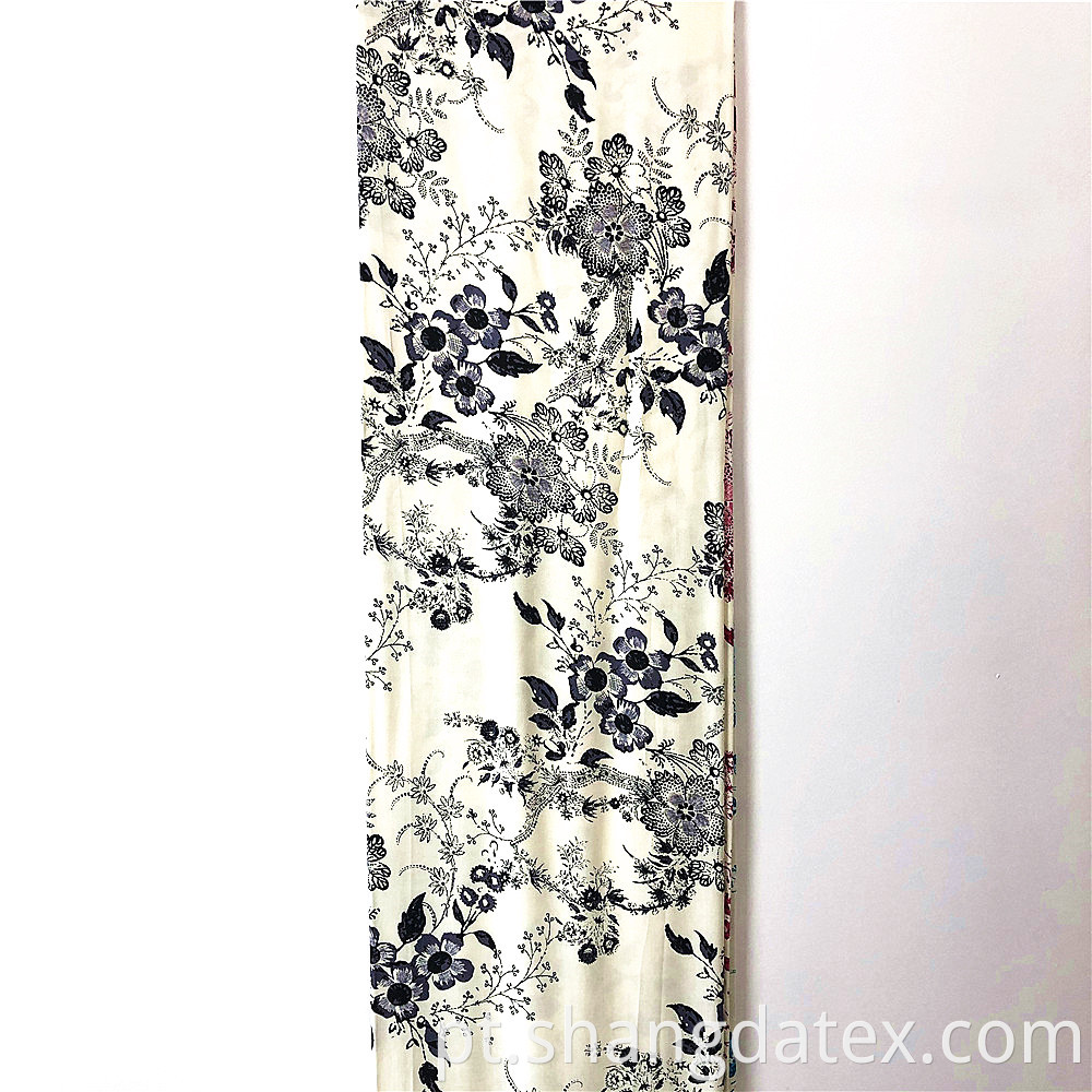 Rayon Twill Printed Fabric